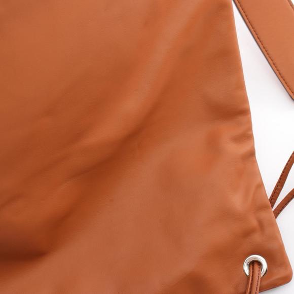 Fendi Rucksack Backpack Bag Leather Brown - Picture 5 of 6